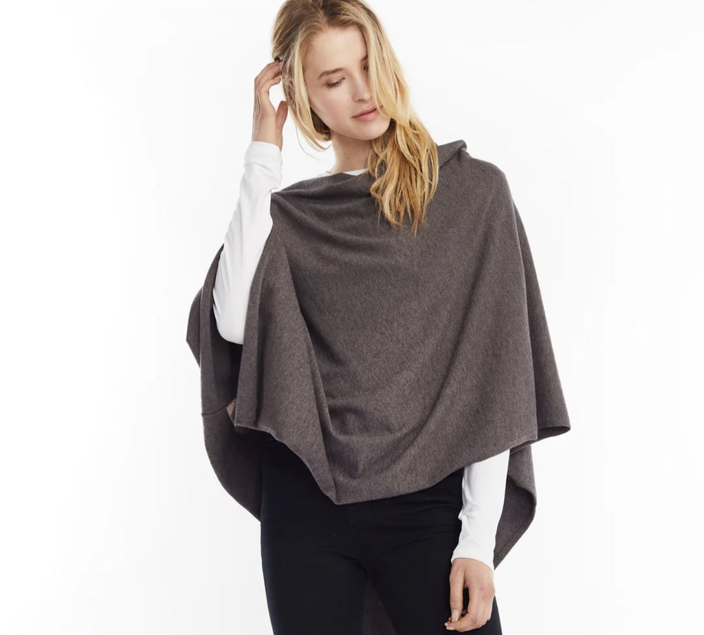 Triangular Sweater Poncho