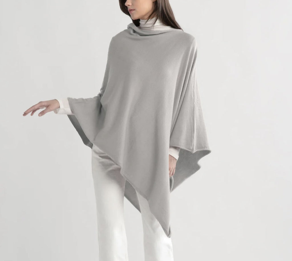 Triangular Sweater Poncho