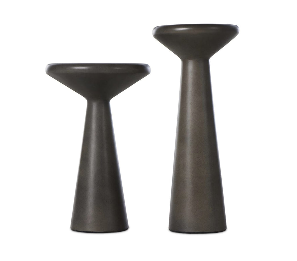 Ravine Concrete Accent Tables, Set of 2