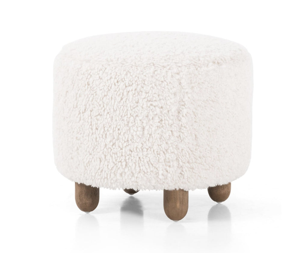 Aniston Ottoman, Andes Natural 22.5"W x 22.5"D x 20.5"H