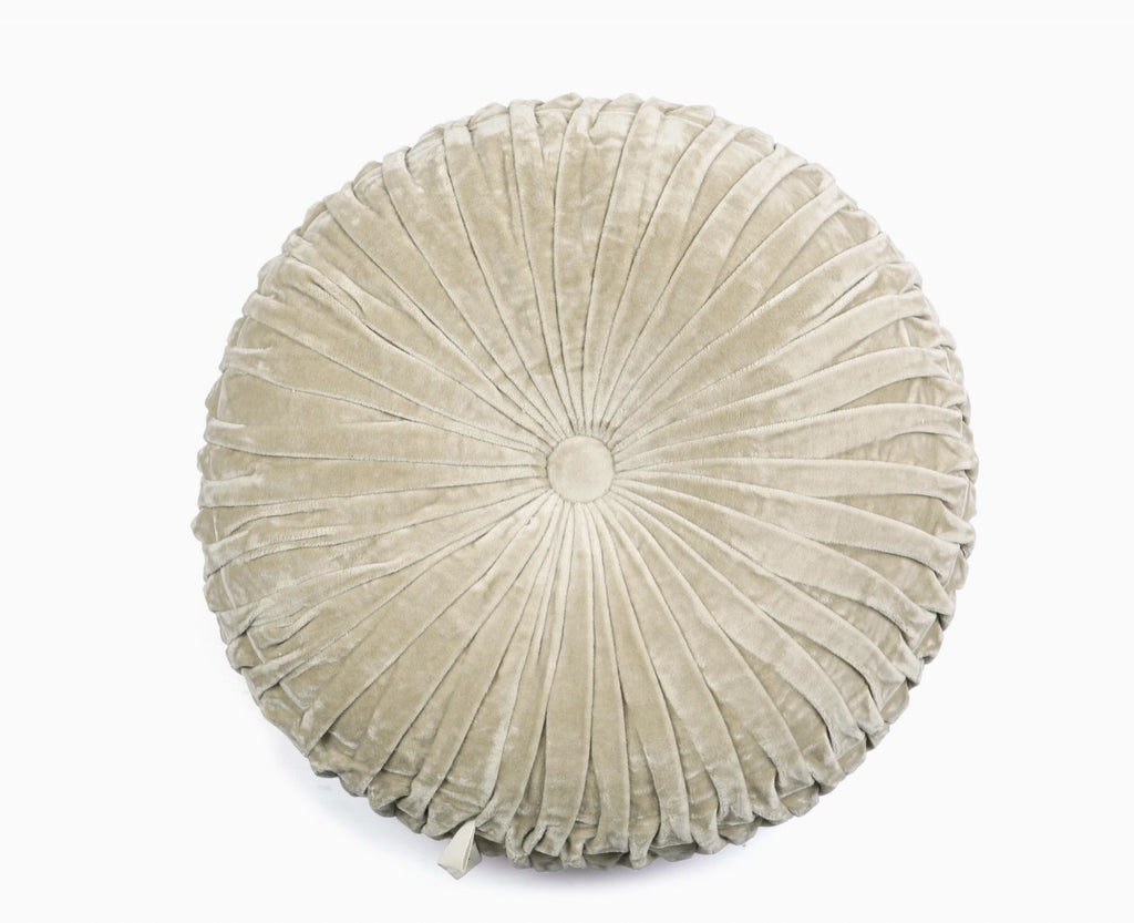 Velvet Round Handmade Pillow